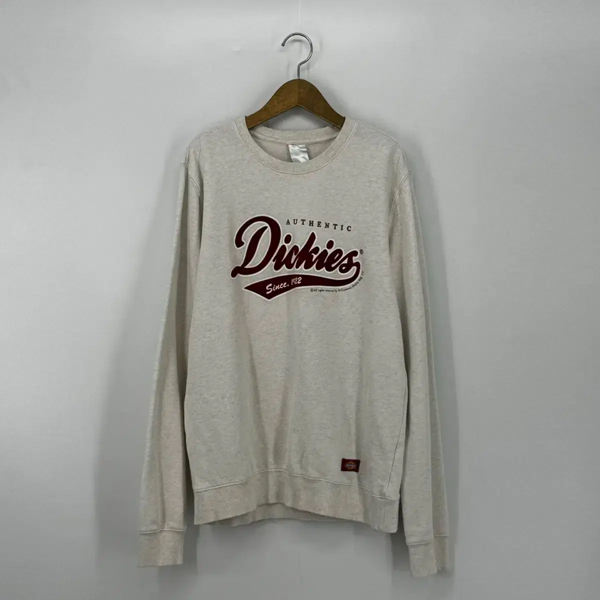 디키즈 맨투맨 티셔츠 (100 size / BEIGE)