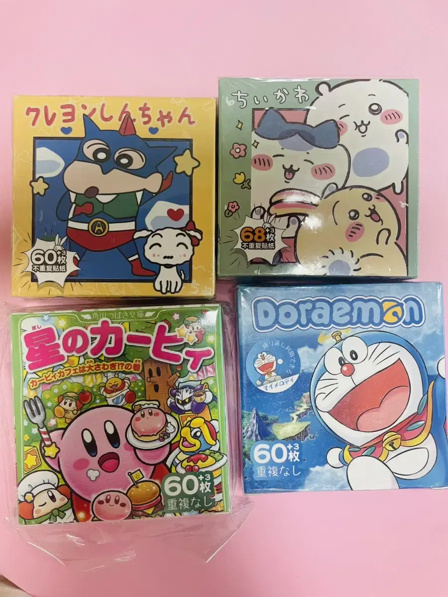 changu Chiikawa Kirby Doraemon Sculpture Sticker