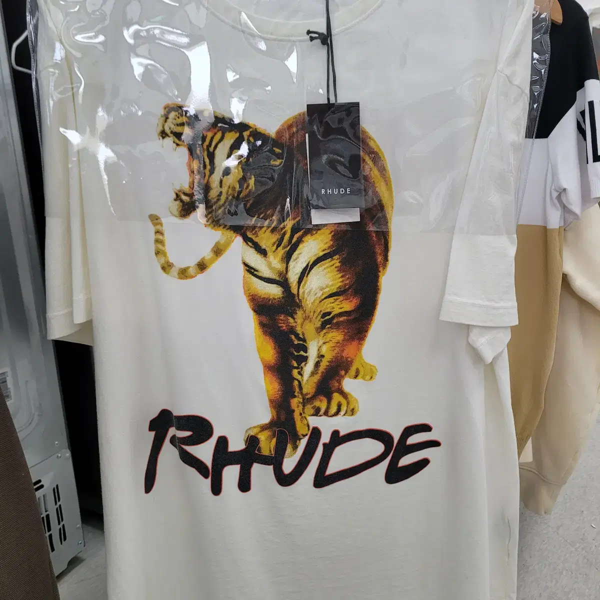 Rhude 루드 타이커 반팔티