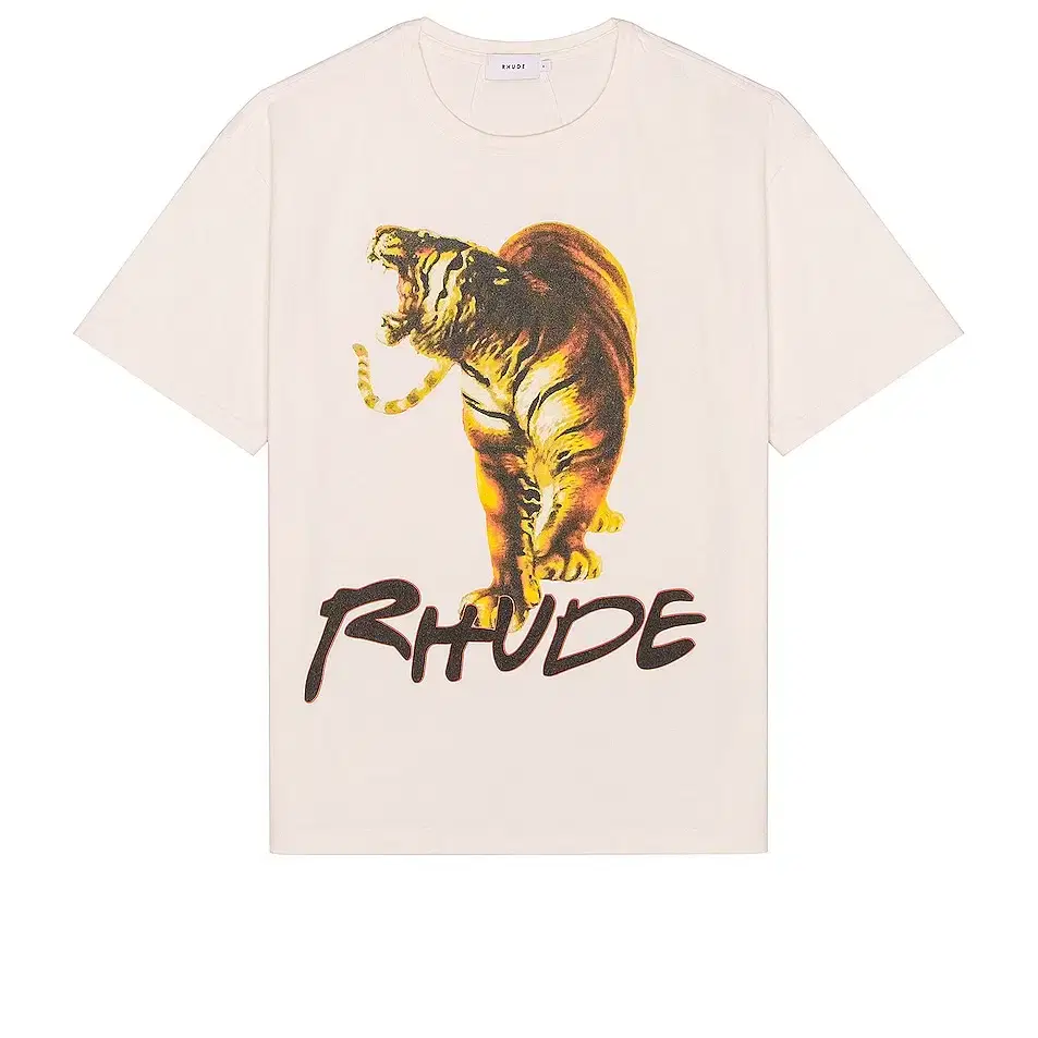 Rhude 루드 타이커 반팔티