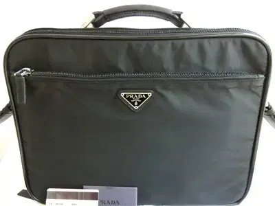 Prada Tablet Storage and Briefcase Briefcase in Black