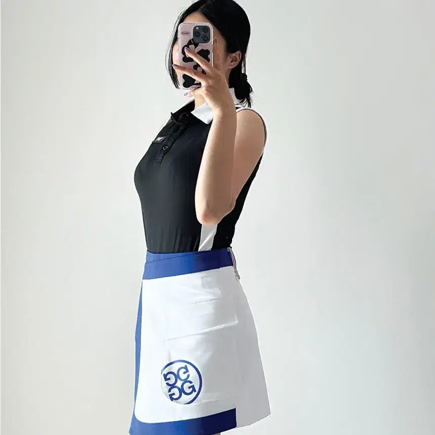 지포어 [G/FORE] POCKET WRAP SKIRT