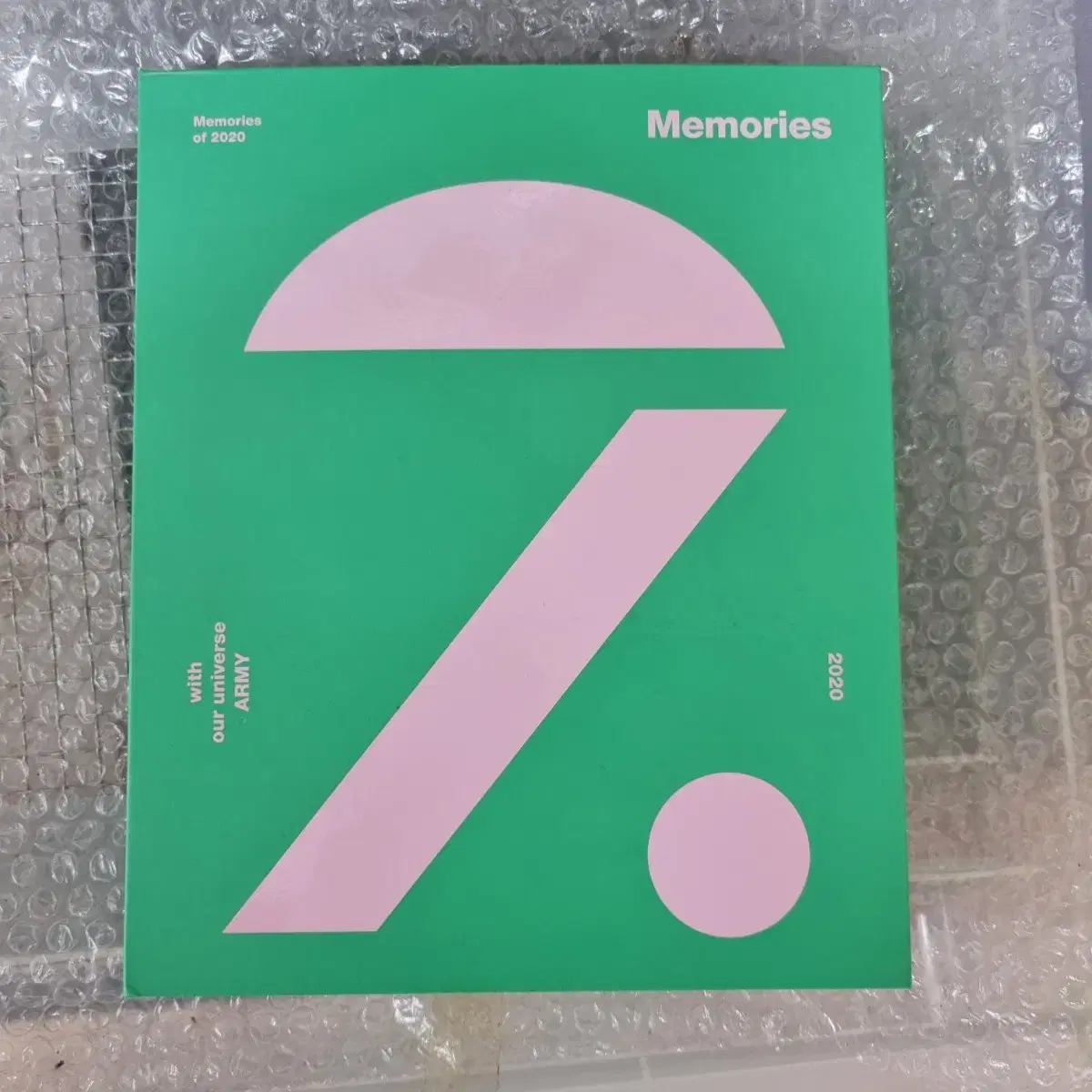 BTS 2020 메모리즈 DVD