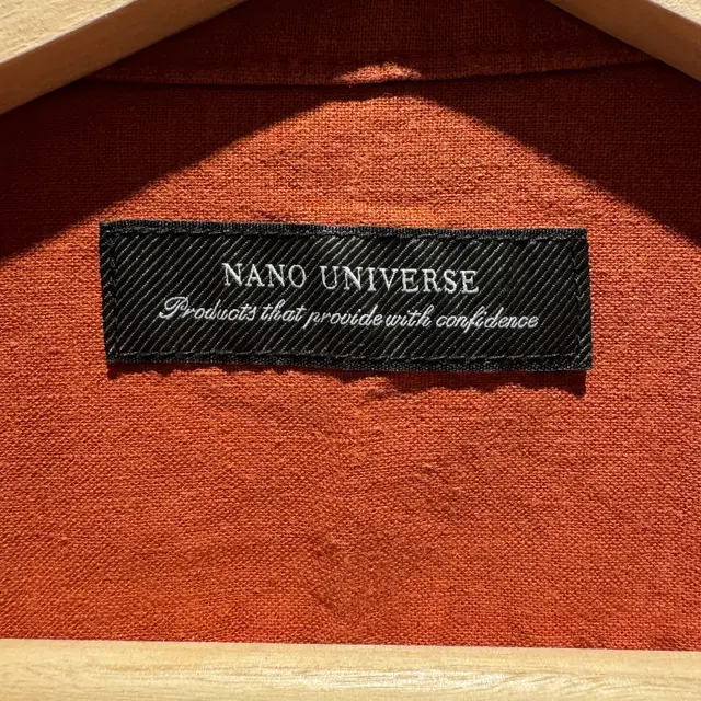 NANO UNIVERSE 린넨 레이온 캠프컬러 셔츠