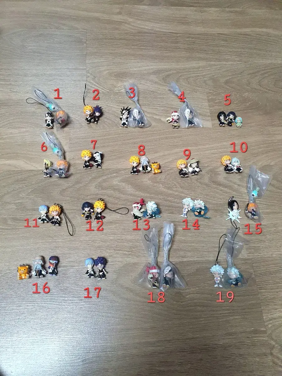 Bleach Gacha Swing Figure (Fee Included)