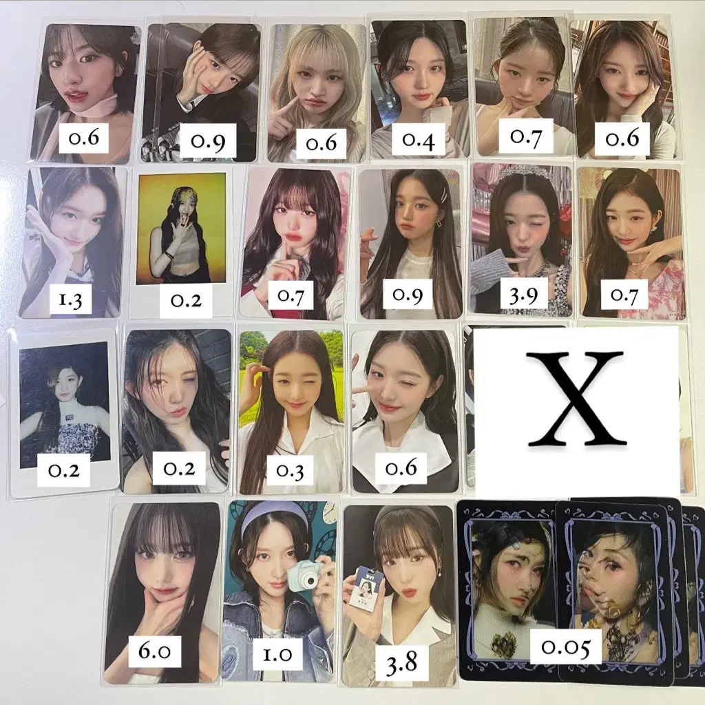 아이브 콘서트 팬미팅 트레카 미공포 포카 양도