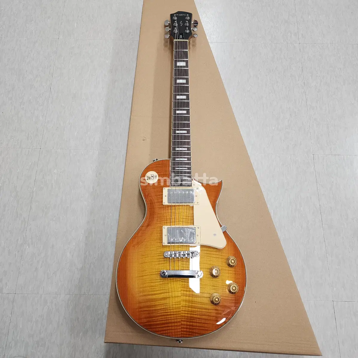 Hex Respol Electro Guitar H300 Honeyburst