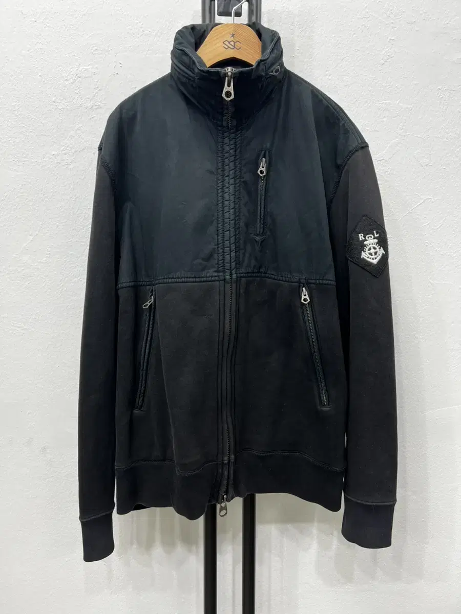 Genuine) Polo Ralph Lauren Waffen Hooded Jacket M