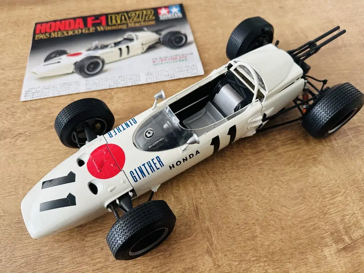 TamiyaTAMIYA 1/12 HondaF-1 RA272 1965 MexicoGPWinner