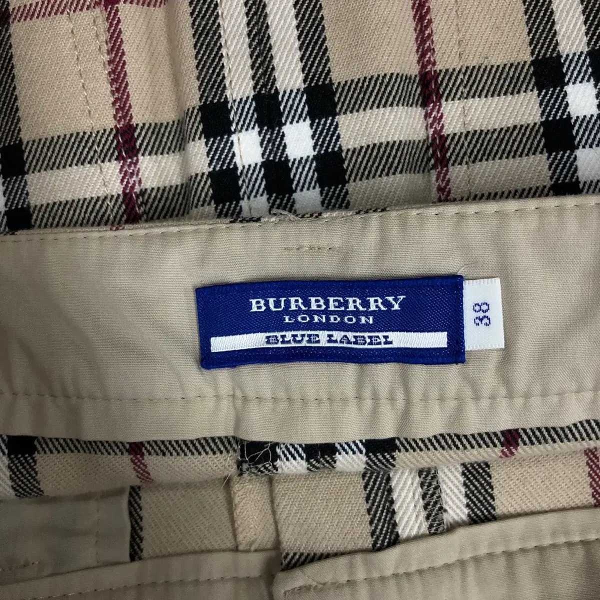 [ BURBERRY ] 버버리 노바체크 미니 스커트