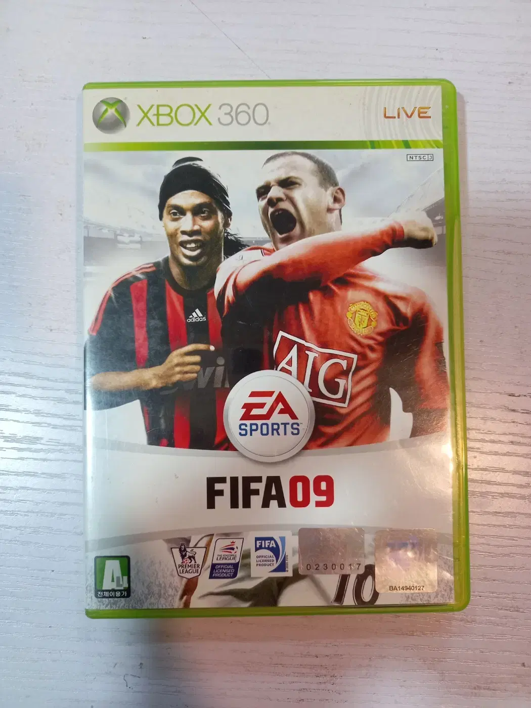 xbox360 피파09 FIFA09