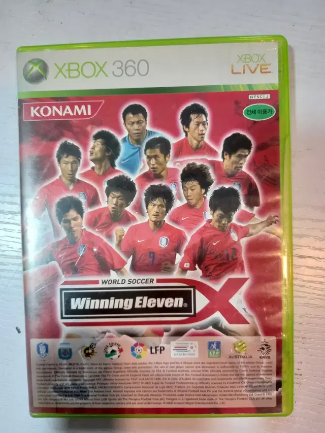 xbox360 위닝일레븐x