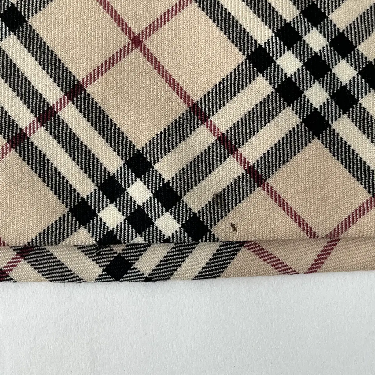 BURBERRY check skirt ( BLUE LABEL )