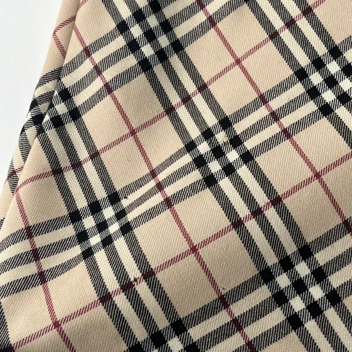 BURBERRY check skirt ( BLUE LABEL )