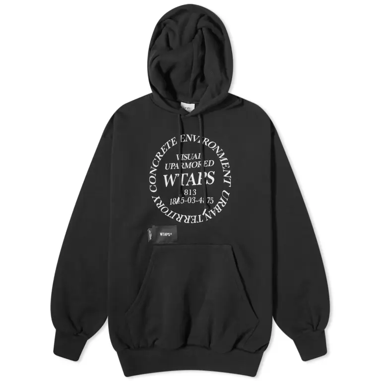 [Overseas] WTAPS DoubleTaps Ingredient Snick Pullover Hoodie