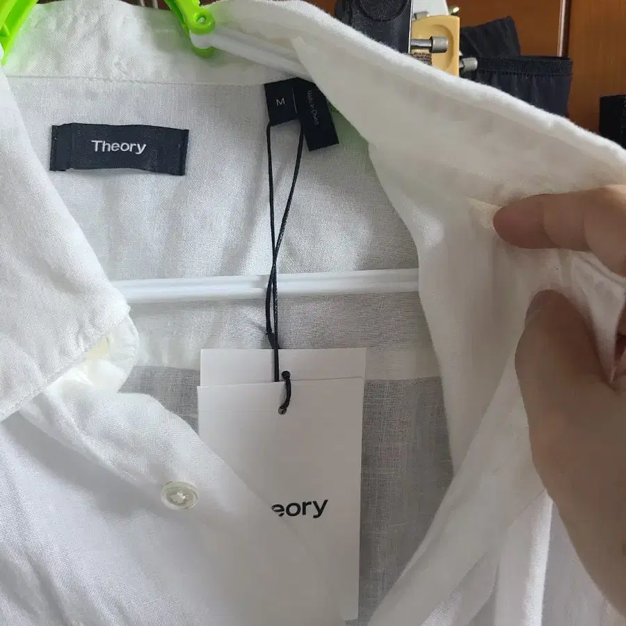 띠어리 린넨 셔츠 새제품 theory linen shirts