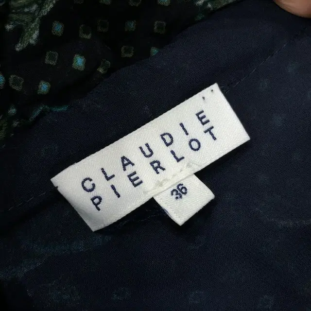 [ CLAUDIE PIERLOT ] 끌로디 피에로 플리츠 밴딩 롱 원피스