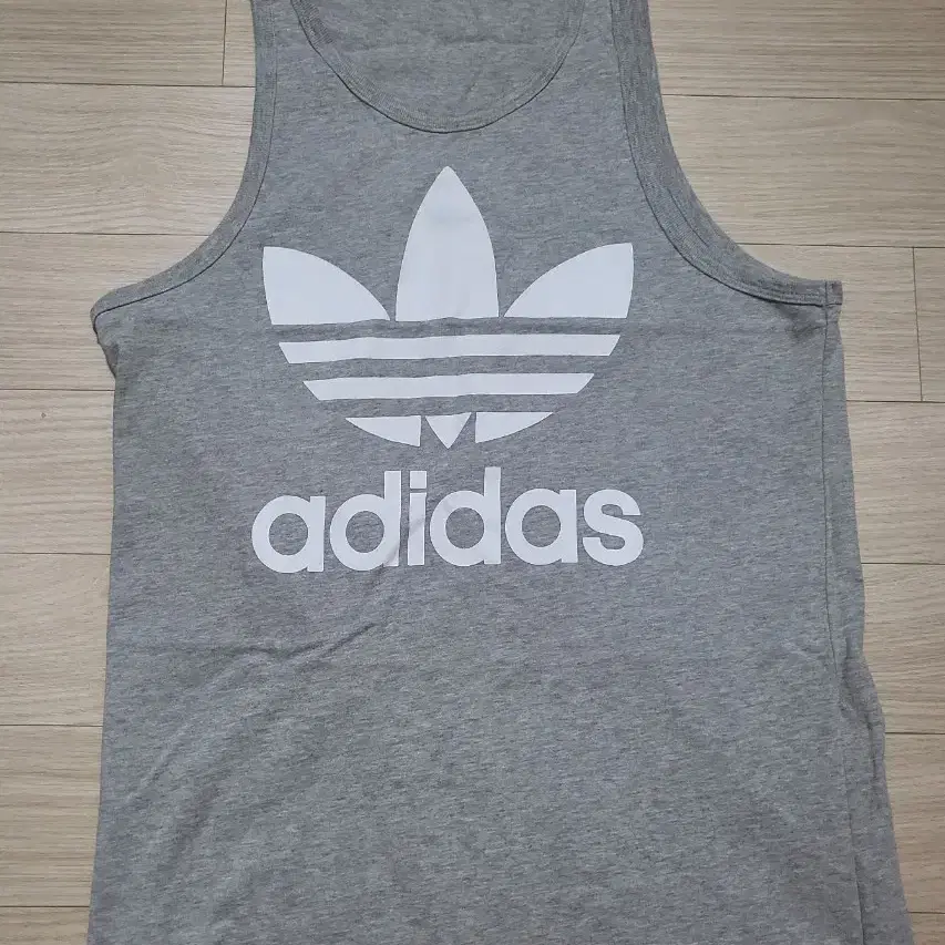 아디다스 adidas 레어템 정품 나시 소라색 회색 그레이 레이어드