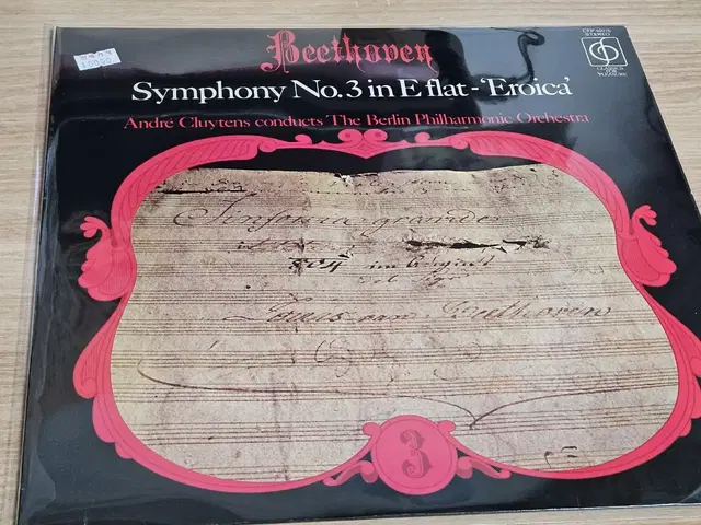 Beethoven: Symphony No.3 - Cluytens (수입L