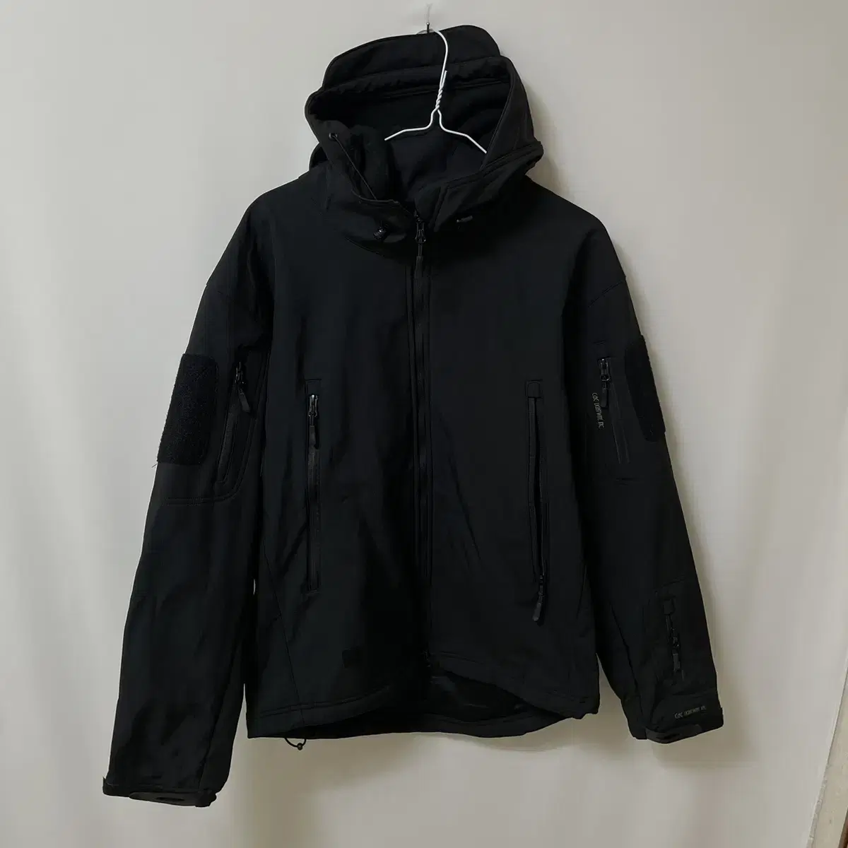 [ M ] Men's Military Polyshell Hooded Tactical Jacket