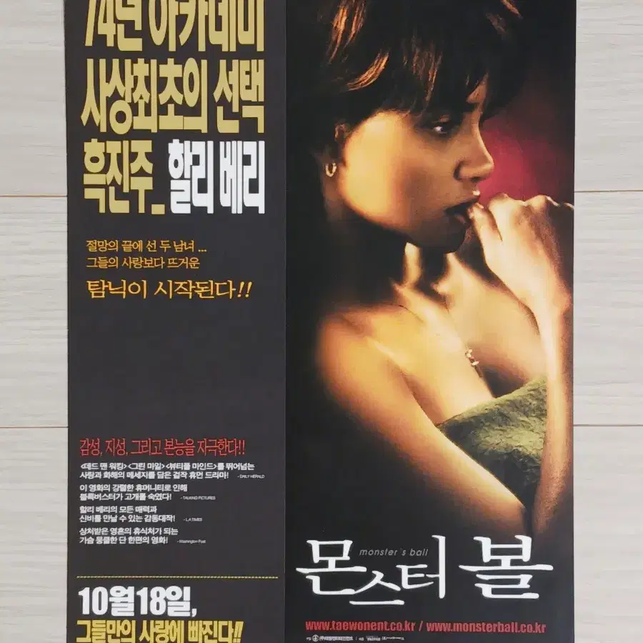 할리베리 몬스터볼(2002년)전단지(2단)