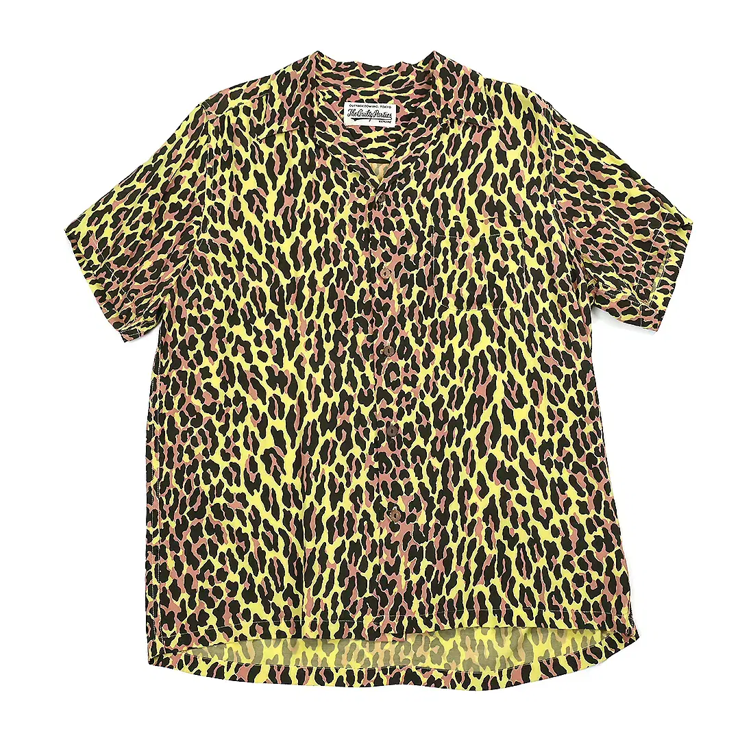 WACKO MARIA LEOPARD SS HAWAIIAN SHIRT