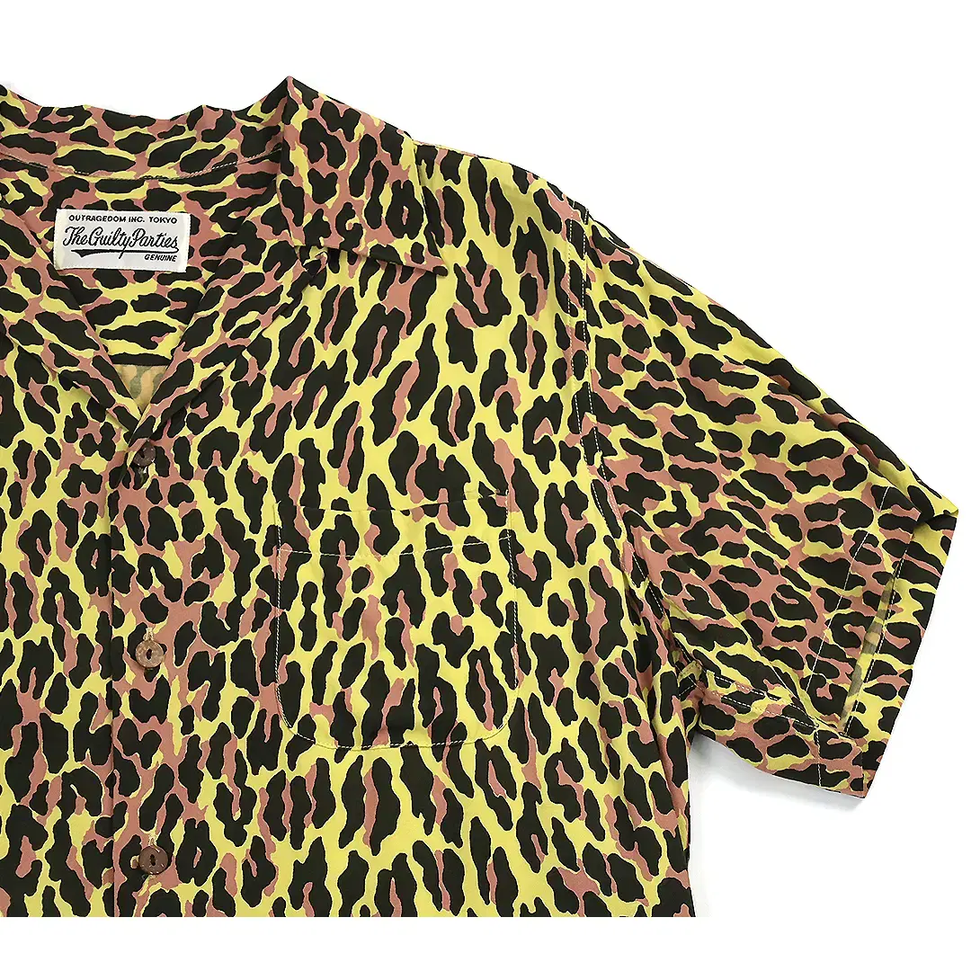 WACKO MARIA LEOPARD SS HAWAIIAN SHIRT