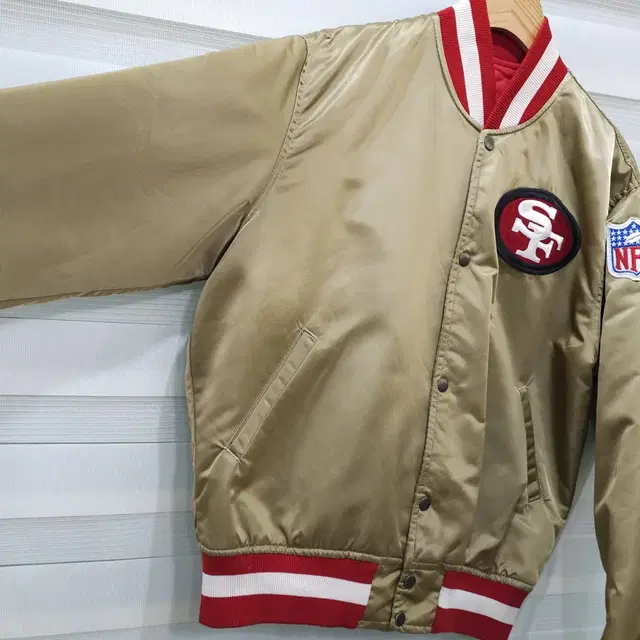 미국80s STARTER NFL SF 49ERS 바시티자켓- M