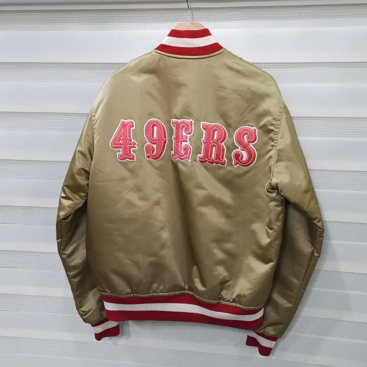 미국80s STARTER NFL SF 49ERS 바시티자켓- M