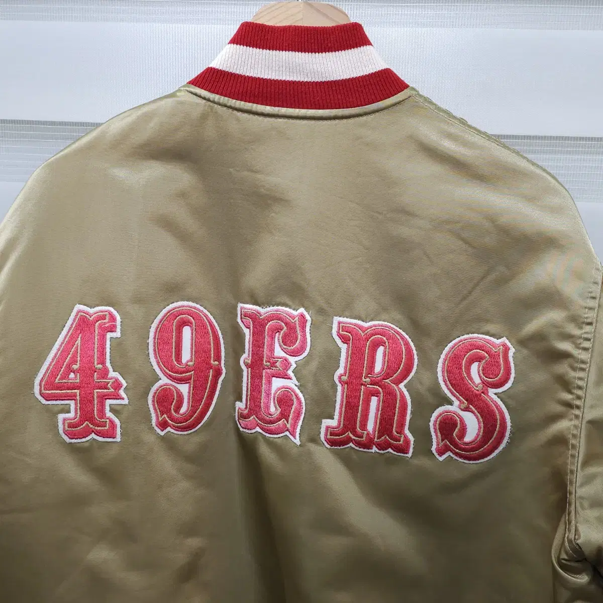 미국80s STARTER NFL SF 49ERS 바시티자켓- M