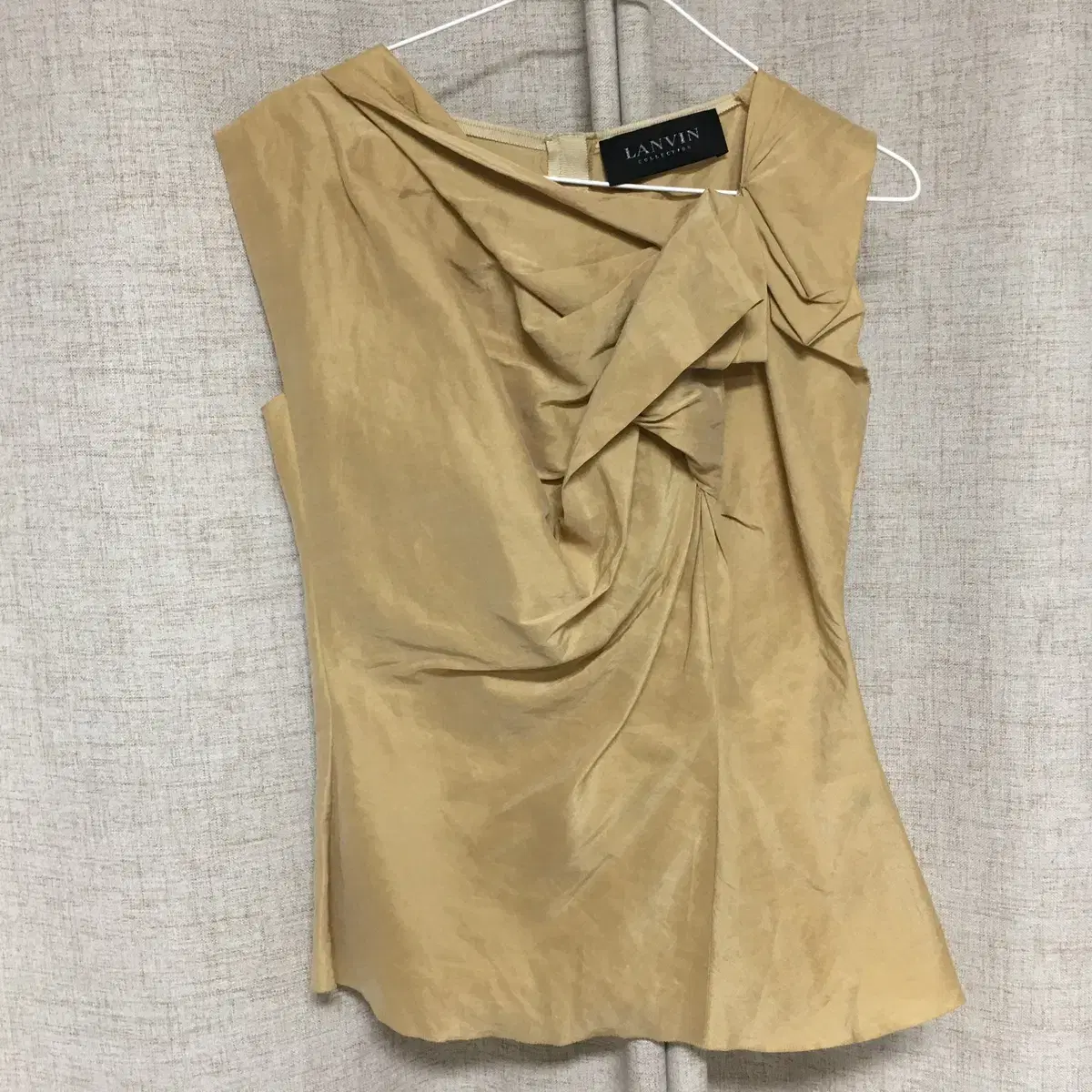 Lanvin Silk and Linen Blouse 55