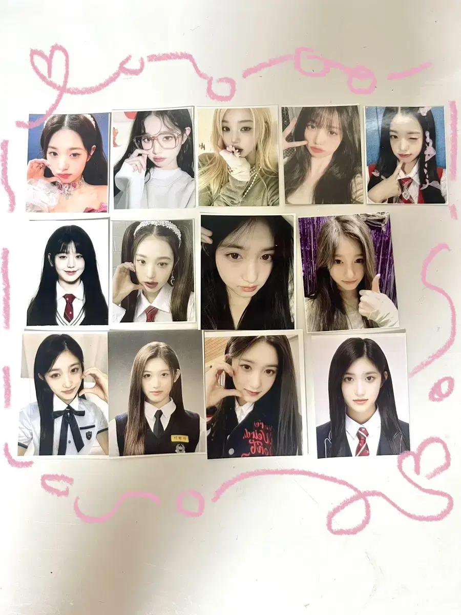 ive got ive jang wonyoung photocard jang wonyoung leeseo photocard leeseo 