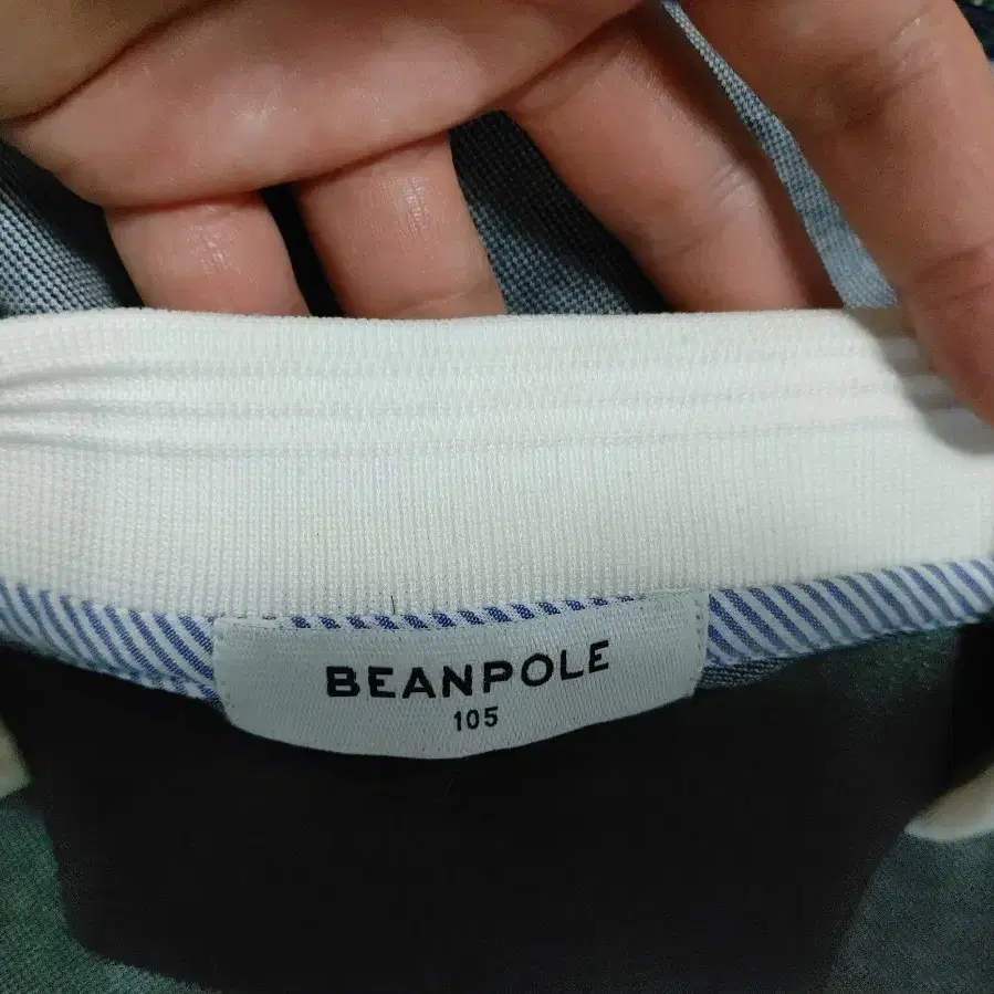 BEANPOLE 빈폴 남성 카라배색 반팔카라티