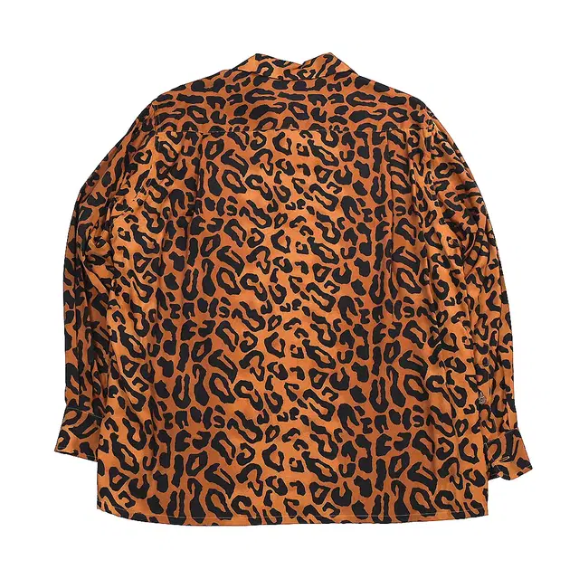 WACKO MARIA FW HAWAIIAN SHIRT LS LEOPARD