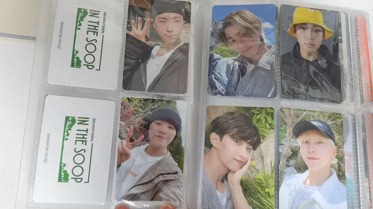 [takpo] seventeen intheforest1 pre-order benefit photocard bulk wts