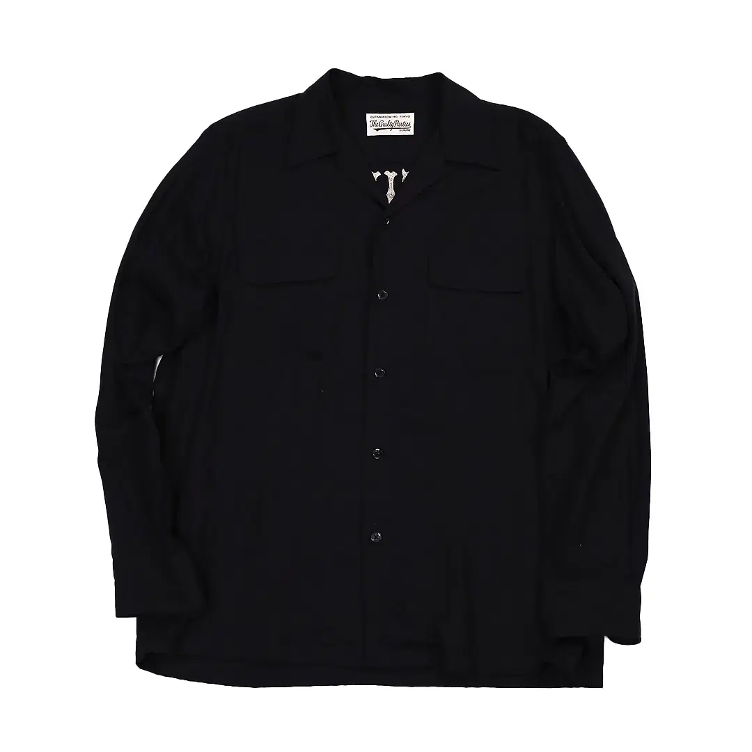 WACKO MARIA 50S SHIRT BLACK