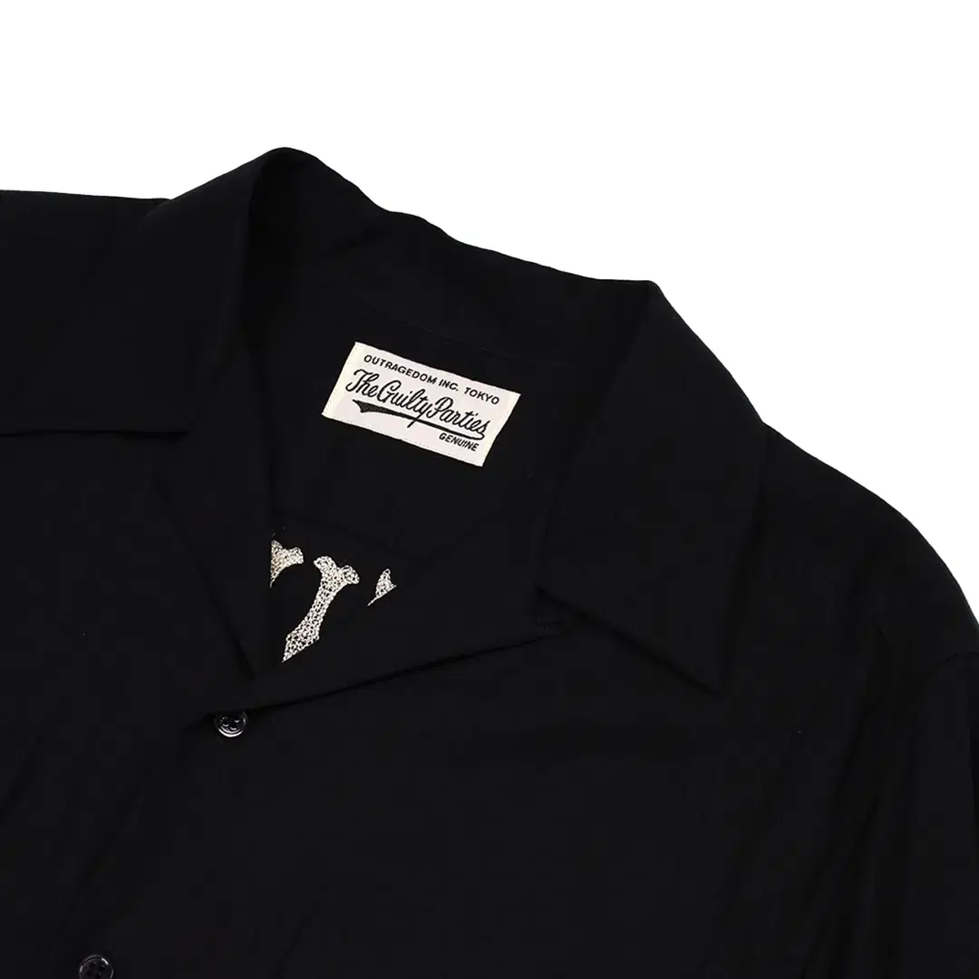 WACKO MARIA 50S SHIRT BLACK