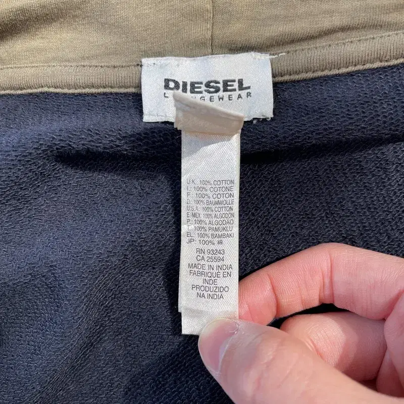 DIESEL 디젤 집업 XXL HS00085