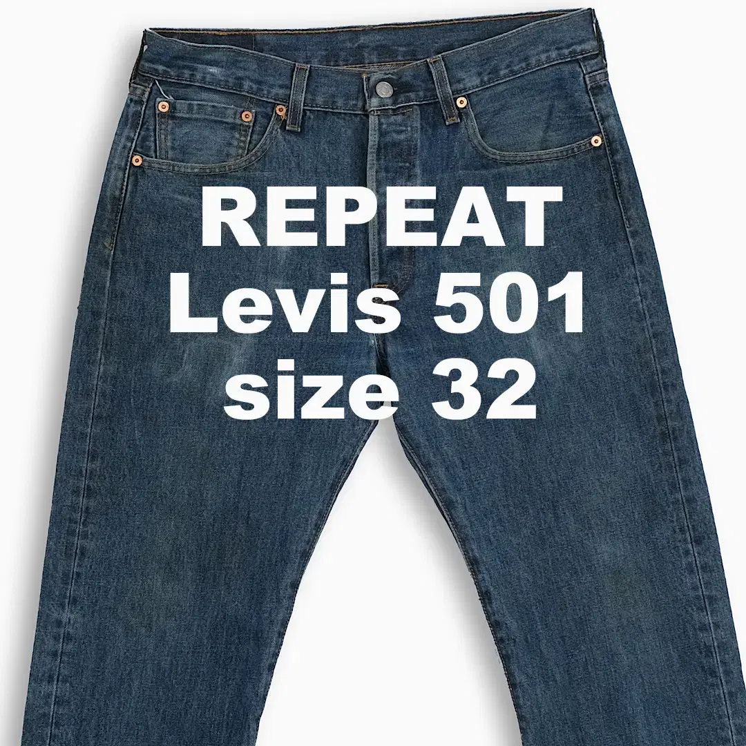 Vintage Levi's 501 Jin Blue 32 Size LV50133293