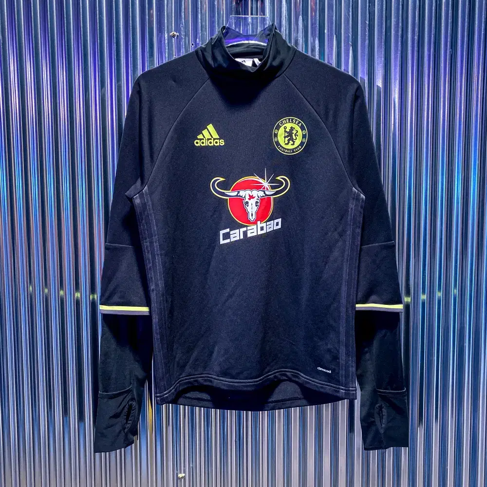 Adidas Chelsea Vahn Pola Layered Long Sleeve Jersey (Domestic S) CB147