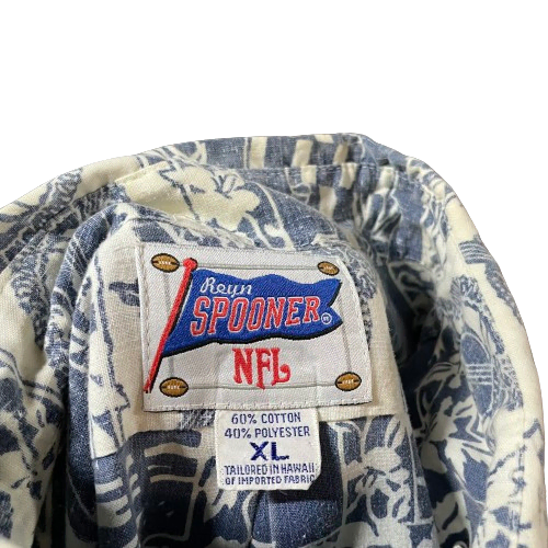 NFL [XL] 앤에프엘 하와이안 하프 셔츠