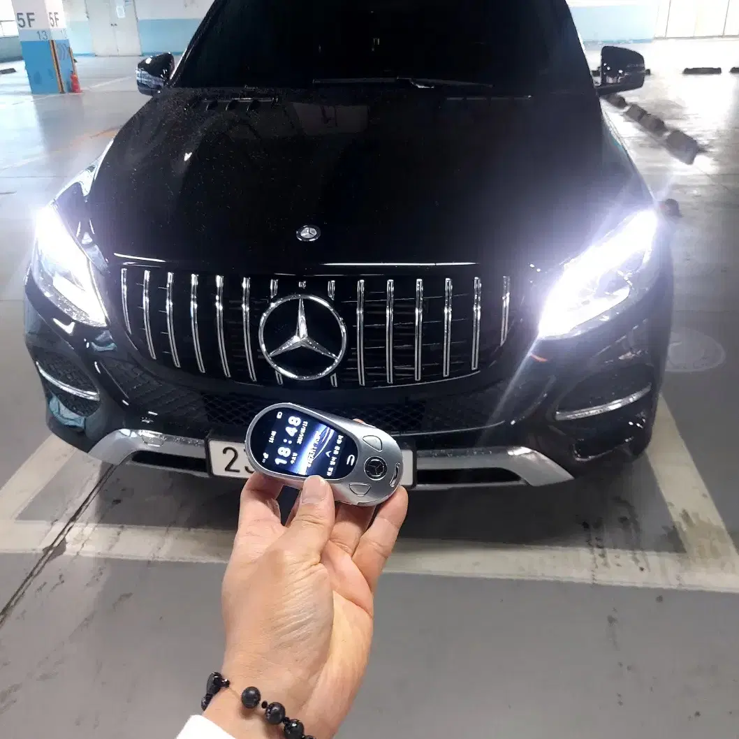 벤츠 SUV GLE AMG 최신형 LCD 디지털키 개조 키케이스 추가제작