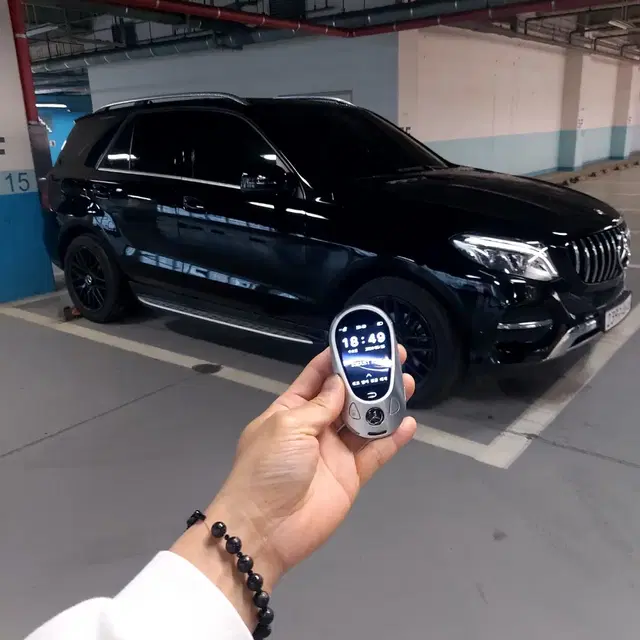 벤츠 SUV GLE AMG 최신형 LCD 디지털키 개조 키케이스 추가제작