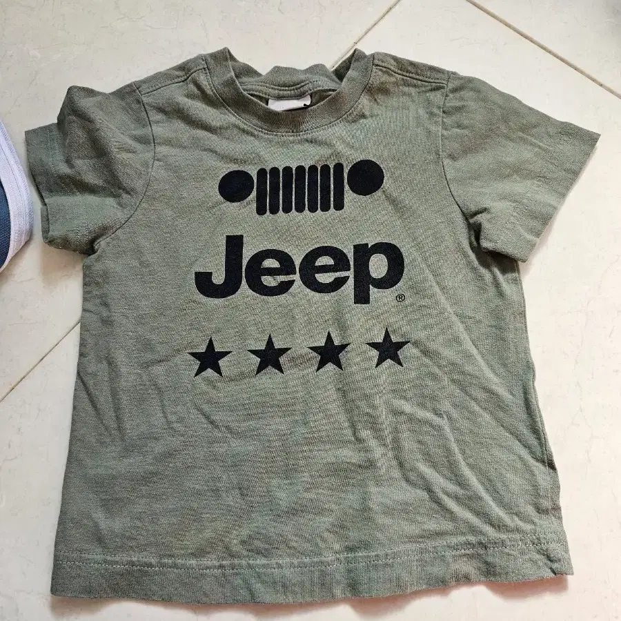 jeep 기본티 100 아동 사이즈