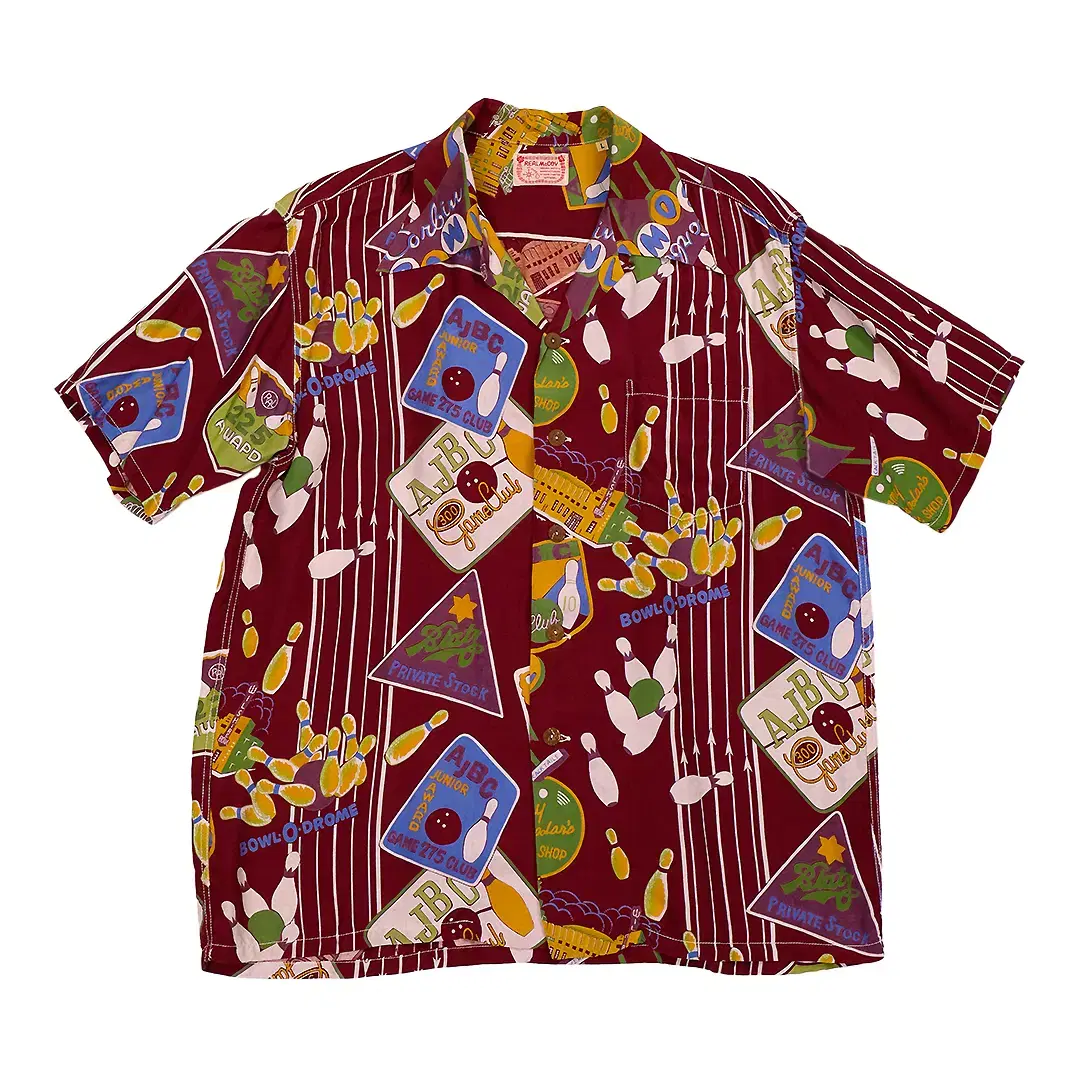 The Real McCOYs HAWAIIAN BOWLING SHIRT