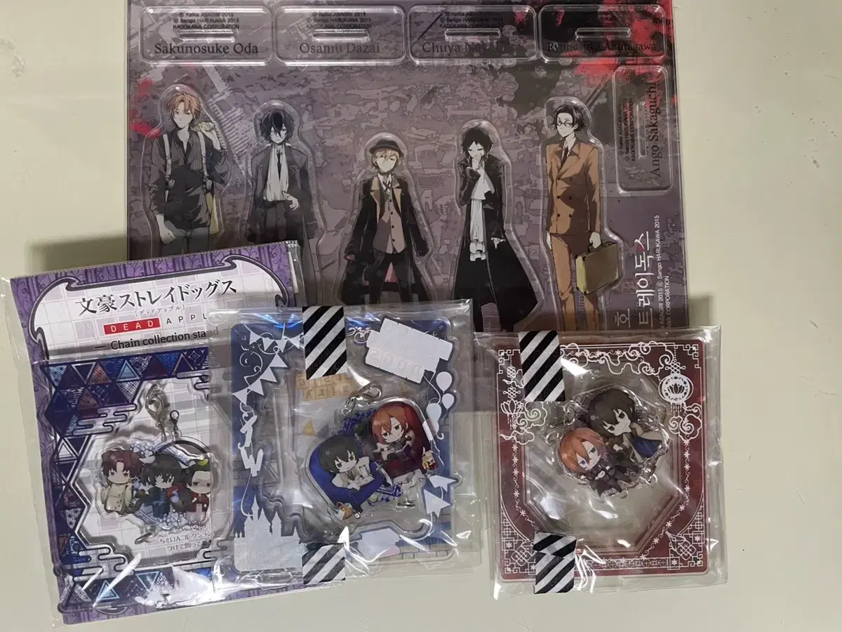 Dazai Chuuya Oda Akutagawa Ango Book Fair acrylic set