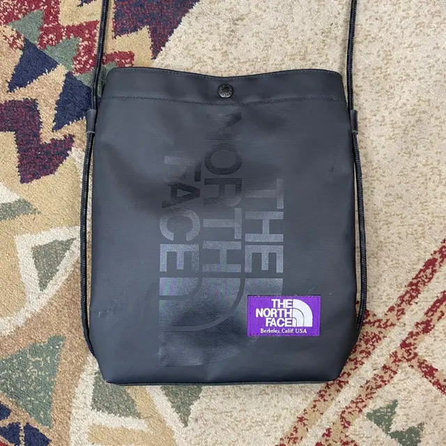 The North Face purple label 크로스백 블랙