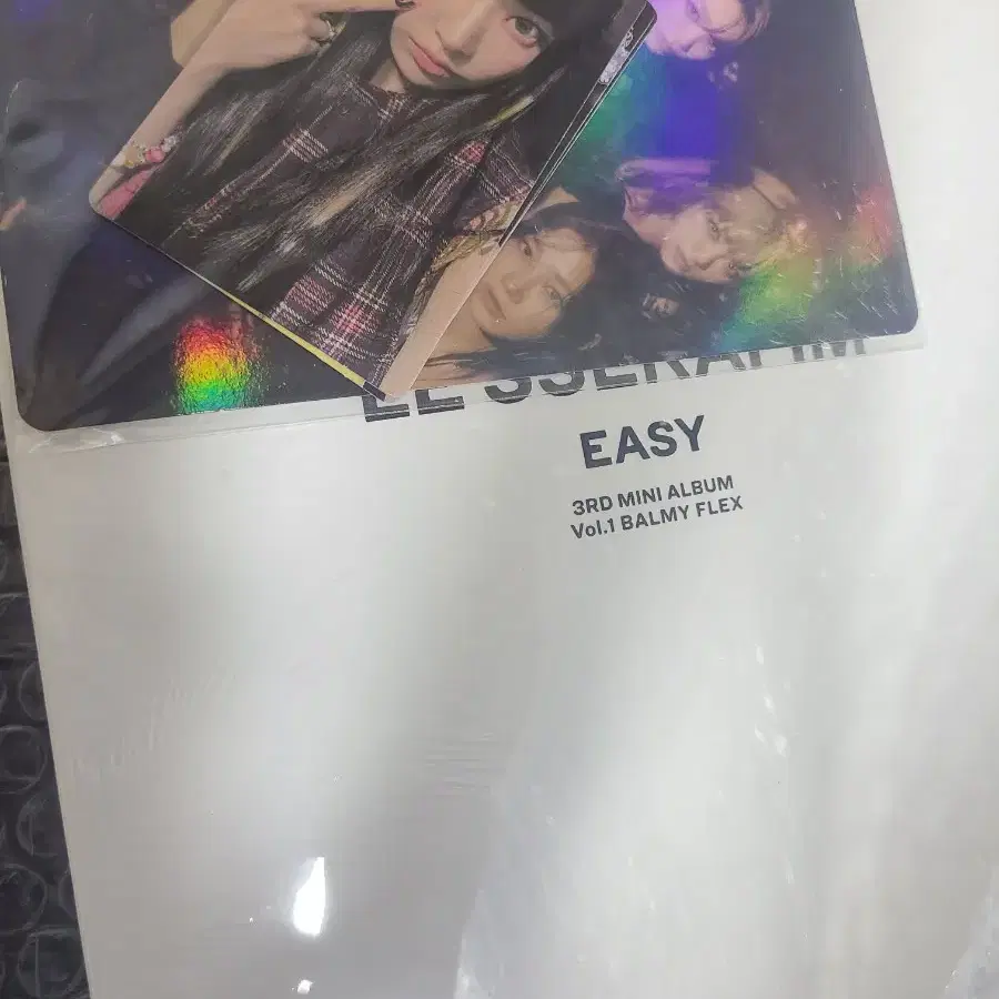 르세라핌 easy 앨범 세트+키링,쿠션(위버스특전O)