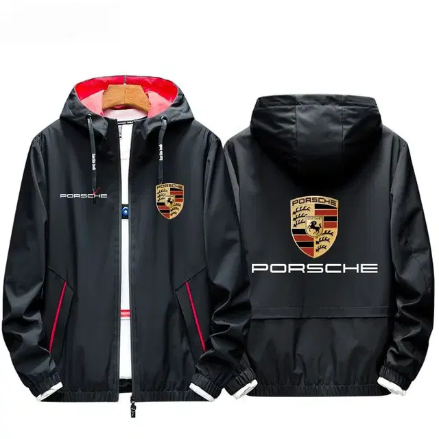 porsche 포르쉐 퍼포먼스 기모 바람막이 자켓