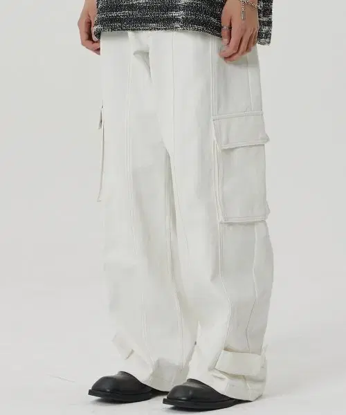 Maison Margiela White Cargo Pants